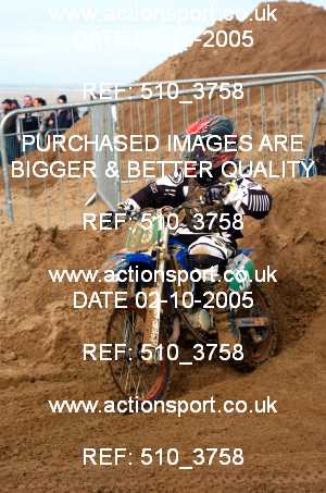 Photo: 510_3758 ActionSport Photography 1,2/10/2005 Weston Beach Race 2005  _5_Youth85cc #95