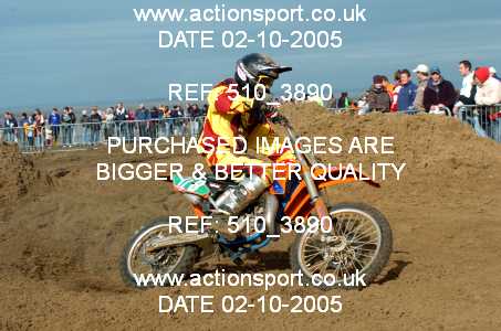 Photo: 510_3890 ActionSport Photography 1,2/10/2005 Weston Beach Race 2005  _5_Youth85cc #118