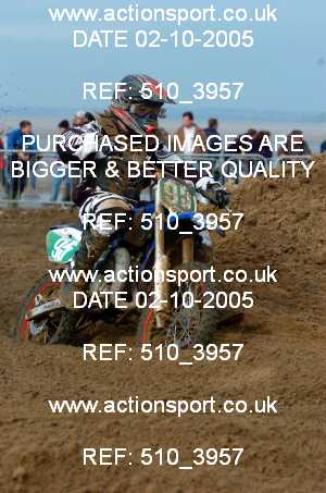 Photo: 510_3957 ActionSport Photography 1,2/10/2005 Weston Beach Race 2005  _5_Youth85cc #95