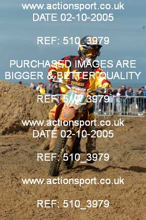 Photo: 510_3979 ActionSport Photography 1,2/10/2005 Weston Beach Race 2005  _5_Youth85cc #118