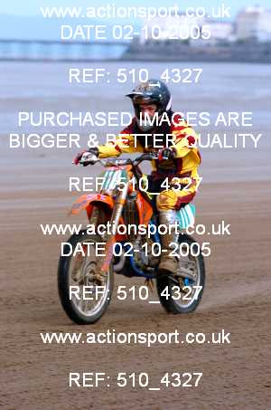 Photo: 510_4327 ActionSport Photography 1,2/10/2005 Weston Beach Race 2005  _5_Youth85cc #118
