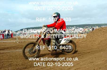 Photo: 510_6403 ActionSport Photography 1,2/10/2005 Weston Beach Race 2005  _6_Solos #240