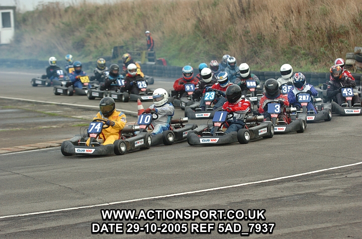 Sample image from 29/10/2005 Club 100 Kart Event - Ellough