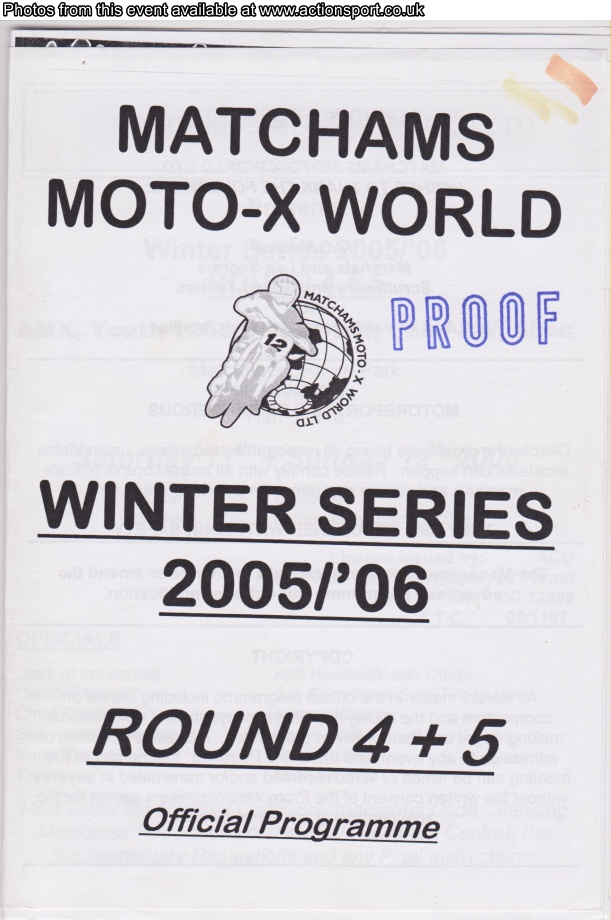 Event programme page