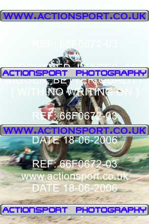 Photo: 66F0672-03 ActionSport Photography 18/06/2006 YMSA Poole & Parkstone MC - Foxholes _7_NoviceB #7