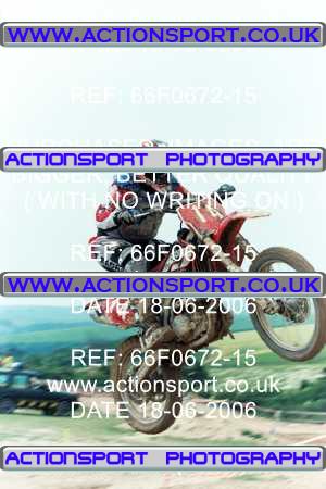 Photo: 66F0672-15 ActionSport Photography 18/06/2006 YMSA Poole & Parkstone MC - Foxholes _7_NoviceB #14