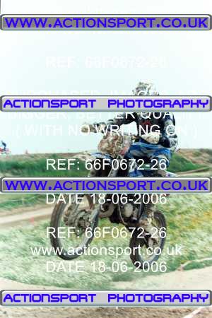 Photo: 66F0672-26 ActionSport Photography 18/06/2006 YMSA Poole & Parkstone MC - Foxholes _7_NoviceB #78