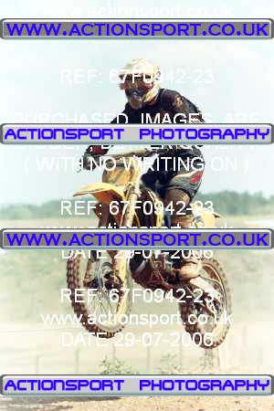 Photo: 67F0942-23 ActionSport Photography 29/07/2006 YMSA Supernational - Wildtracks, Chippenham _1_Schoolboy125s #27