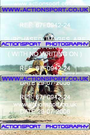 Photo: 67F0942-24 ActionSport Photography 29/07/2006 YMSA Supernational - Wildtracks, Chippenham _1_Schoolboy125s #8