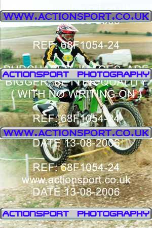 Photo: 68F1054-24 ActionSport Photography 13/08/2006 AMCA Devizes MC - West Kennett  _0_JuniorsPractice #2