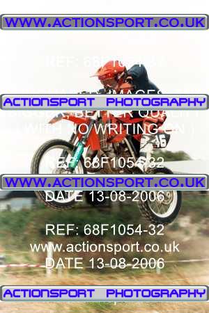 Photo: 68F1054-32 ActionSport Photography 13/08/2006 AMCA Devizes MC - West Kennett  _0_JuniorsPractice #46