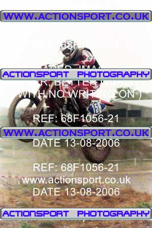Photo: 68F1056-21 ActionSport Photography 13/08/2006 AMCA Devizes MC - West Kennett  _1_125Seniors #158