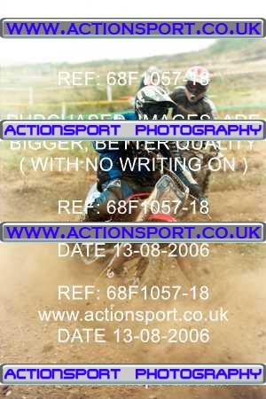 Photo: 68F1057-18 ActionSport Photography 13/08/2006 AMCA Devizes MC - West Kennett  _1_125Seniors #157