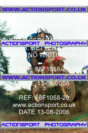 Photo: 68F1058-20 ActionSport Photography 13/08/2006 AMCA Devizes MC - West Kennett  _1_125Seniors #157