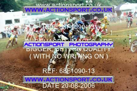 Photo: 68F1090-13 ActionSport Photography 20/08/2006 Moredon MX Aces of Motocross - Farleigh Castle  _4_BW85s #91
