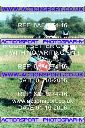 Photo: 6AF1274-16 ActionSport Photography 01/10/2006 Pre65 Motocross - Marks Tey  _0_SolosPractice #344