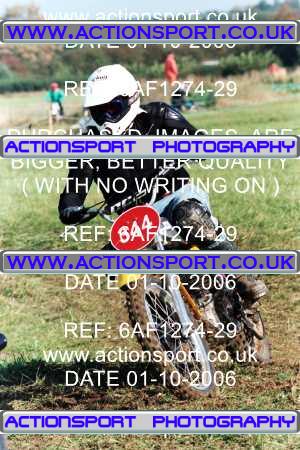 Photo: 6AF1274-29 ActionSport Photography 01/10/2006 Pre65 Motocross - Marks Tey  _0_SolosPractice #344