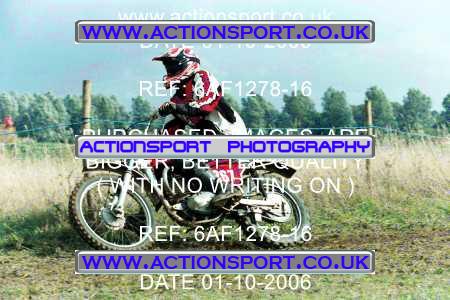 Photo: 6AF1278-16 ActionSport Photography 01/10/2006 Pre65 Motocross - Marks Tey  _3_Greeves #267