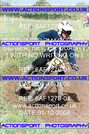 Photo: 6AF1279-01 ActionSport Photography 01/10/2006 Pre65 Motocross - Marks Tey  _3_Greeves #536