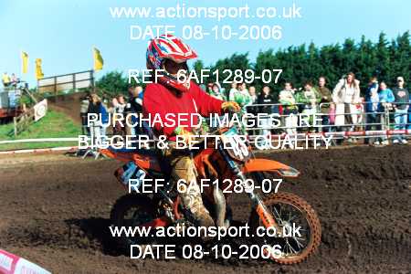 Photo: 6AF1289-07 ActionSport Photography 08/10/2006 ACU BYMX Team Event - Mildenhall  _1_Juniors #43