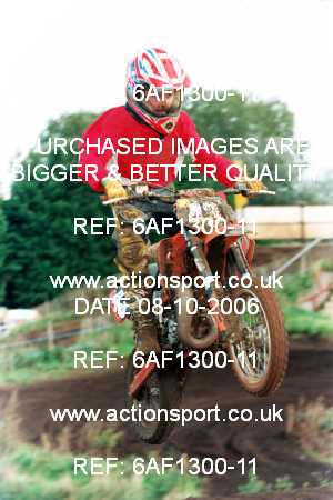 Photo: 6AF1300-11 ActionSport Photography 08/10/2006 ACU BYMX Team Event - Mildenhall  _1_Juniors #43