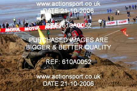 Photo: 610A0052 ActionSport Photography 21,22/10/2006 Weston Beach Race  _2_AdultQuadsSidecars #414