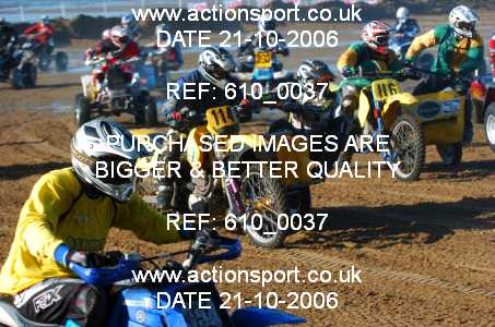 Photo: 610_0037 ActionSport Photography 21,22/10/2006 Weston Beach Race  _2_AdultQuadsSidecars #116