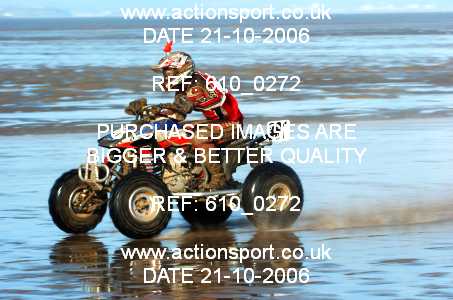Photo: 610_0272 ActionSport Photography 21,22/10/2006 Weston Beach Race  _2_AdultQuadsSidecars #381