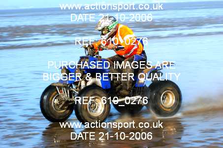 Photo: 610_0276 ActionSport Photography 21,22/10/2006 Weston Beach Race  _2_AdultQuadsSidecars #179