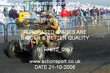 Photo: 610_0667 ActionSport Photography 21,22/10/2006 Weston Beach Race  _2_AdultQuadsSidecars #73