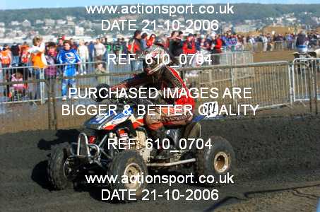 Photo: 610_0704 ActionSport Photography 21,22/10/2006 Weston Beach Race  _2_AdultQuadsSidecars #381