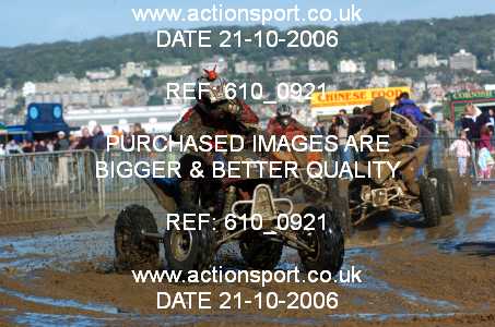 Photo: 610_0921 ActionSport Photography 21,22/10/2006 Weston Beach Race  _2_AdultQuadsSidecars #381