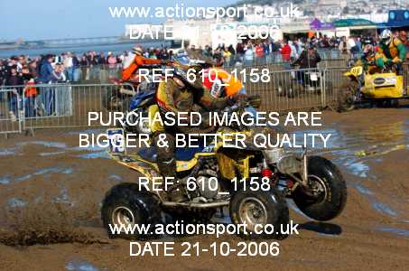 Photo: 610_1158 ActionSport Photography 21,22/10/2006 Weston Beach Race  _2_AdultQuadsSidecars #73