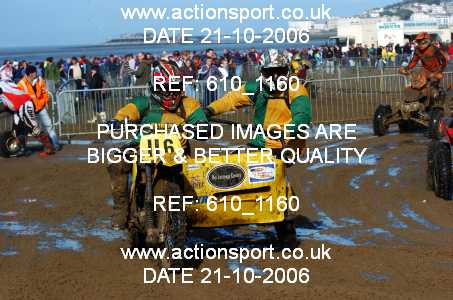 Photo: 610_1160 ActionSport Photography 21,22/10/2006 Weston Beach Race  _2_AdultQuadsSidecars #116