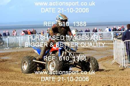 Photo: 610_1388 ActionSport Photography 21,22/10/2006 Weston Beach Race  _2_AdultQuadsSidecars #29