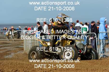 Photo: 610_1398 ActionSport Photography 21,22/10/2006 Weston Beach Race  _2_AdultQuadsSidecars #73
