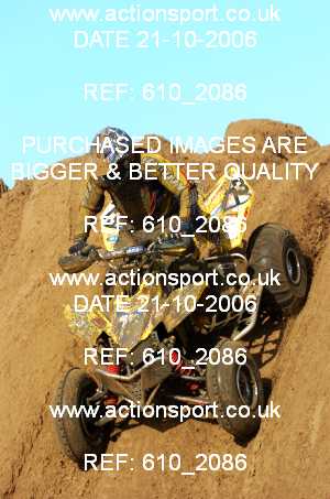 Photo: 610_2086 ActionSport Photography 21,22/10/2006 Weston Beach Race  _2_AdultQuadsSidecars #73