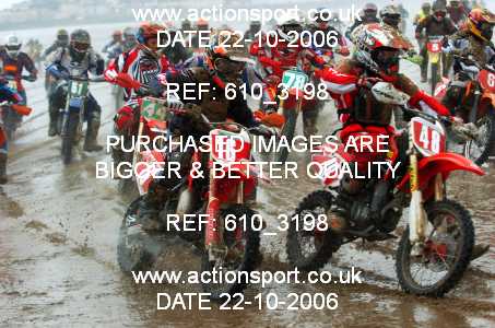 Photo: 610_3198 ActionSport Photography 21,22/10/2006 Weston Beach Race  _3_Youth85cc-ArmyHarleys #48