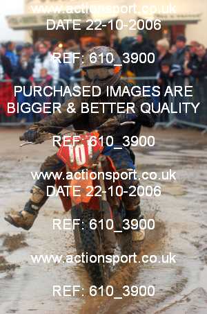 Photo: 610_3900 ActionSport Photography 21,22/10/2006 Weston Beach Race  _3_Youth85cc-ArmyHarleys #101