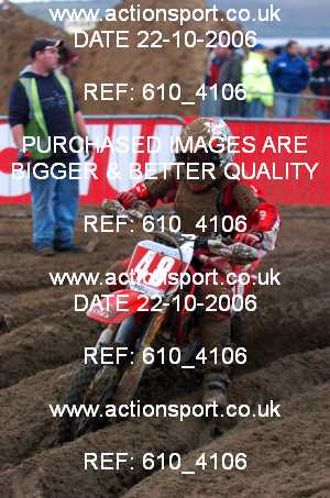 Photo: 610_4106 ActionSport Photography 21,22/10/2006 Weston Beach Race  _3_Youth85cc-ArmyHarleys #48