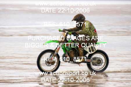 Photo: 610_8571 ActionSport Photography 21,22/10/2006 Weston Beach Race  _4_AdultsSolos #401