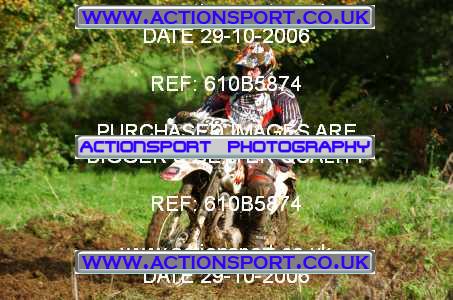 Photo: 610B5874 ActionSport Photography 29/10/2006 AMCA Midwest MCC Enduro - Twinhoe _1_Event #883