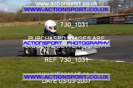 Photo: 730_1031 ActionSport Photography 03/03/2007 NatSKA Karting - Whilton Mill 1_PracticeA_11_14-5_7