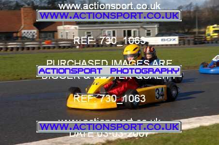 Photo: 730_1063 ActionSport Photography 03/03/2007 NatSKA Karting - Whilton Mill 1_PracticeA_11_14-5_7