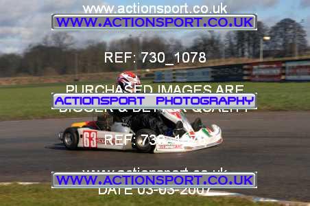 Photo: 730_1078 ActionSport Photography 03/03/2007 NatSKA Karting - Whilton Mill 1_PracticeA_11_14-5_7