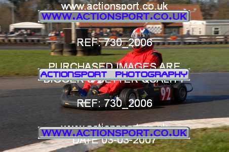 Photo: 730_2006 ActionSport Photography 03/03/2007 NatSKA Karting - Whilton Mill 2_PracticeB_7_Novices_8-15_10-12