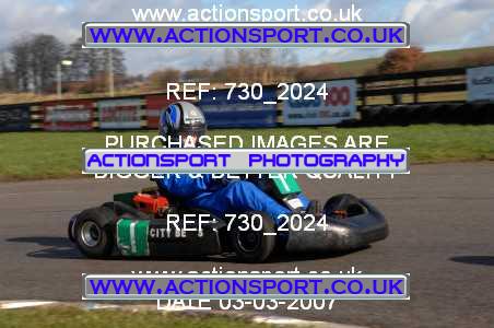 Photo: 730_2024 ActionSport Photography 03/03/2007 NatSKA Karting - Whilton Mill 2_PracticeB_7_Novices_8-15_10-12
