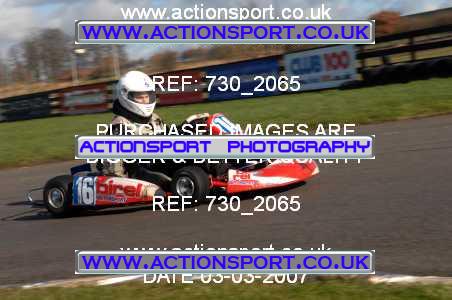Photo: 730_2065 ActionSport Photography 03/03/2007 NatSKA Karting - Whilton Mill 2_PracticeB_7_Novices_8-15_10-12