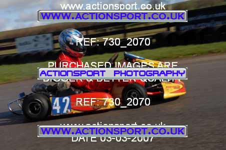 Photo: 730_2070 ActionSport Photography 03/03/2007 NatSKA Karting - Whilton Mill 2_PracticeB_7_Novices_8-15_10-12