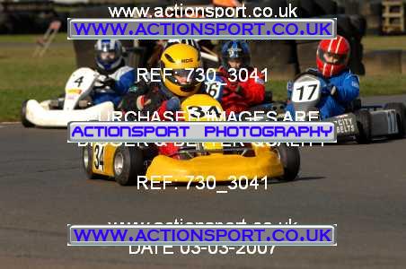 Photo: 730_3041 ActionSport Photography 03/03/2007 NatSKA Karting - Whilton Mill 3_Class14-5